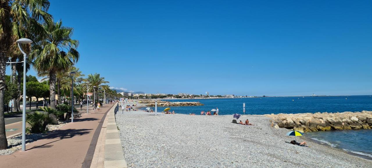 Studio De La Plage - Mer, Terrasse Et Garage Cagnes-sur-Mer Eksteriør billede