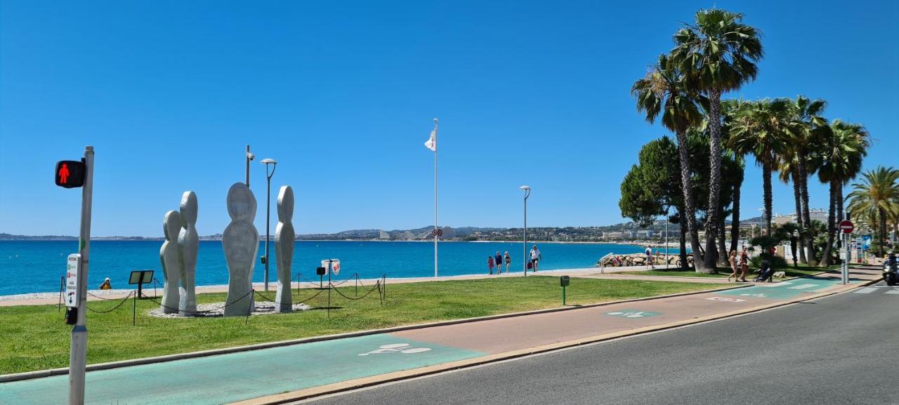 Studio De La Plage - Mer, Terrasse Et Garage Cagnes-sur-Mer Eksteriør billede