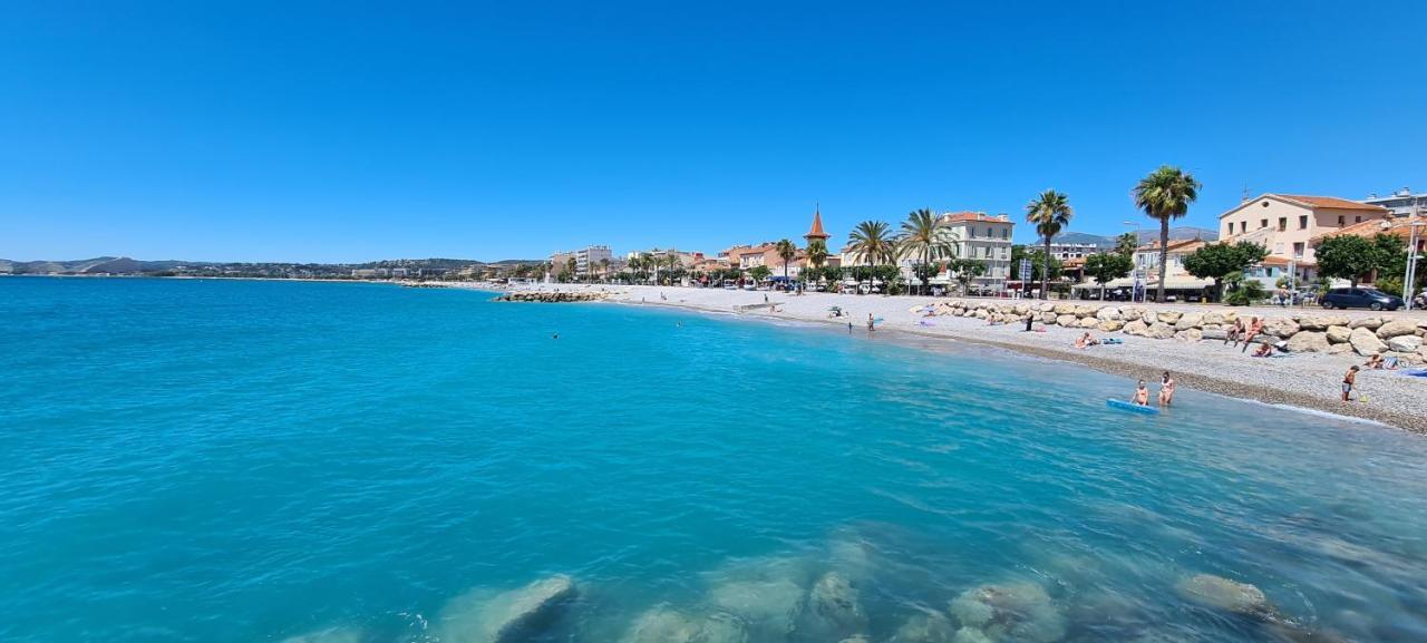 Studio De La Plage - Mer, Terrasse Et Garage Cagnes-sur-Mer Eksteriør billede