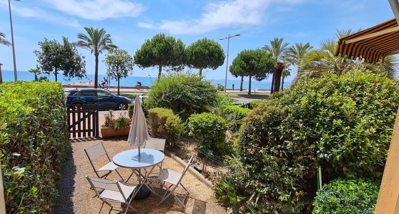 Studio De La Plage - Mer, Terrasse Et Garage Cagnes-sur-Mer Eksteriør billede