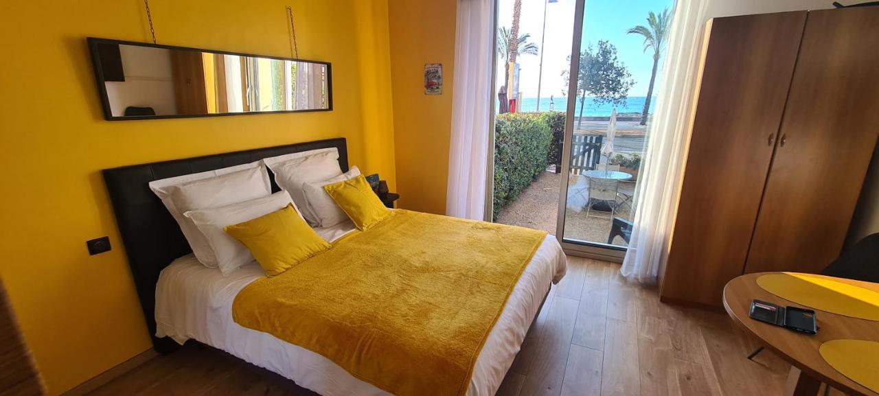 Studio De La Plage - Mer, Terrasse Et Garage Cagnes-sur-Mer Eksteriør billede