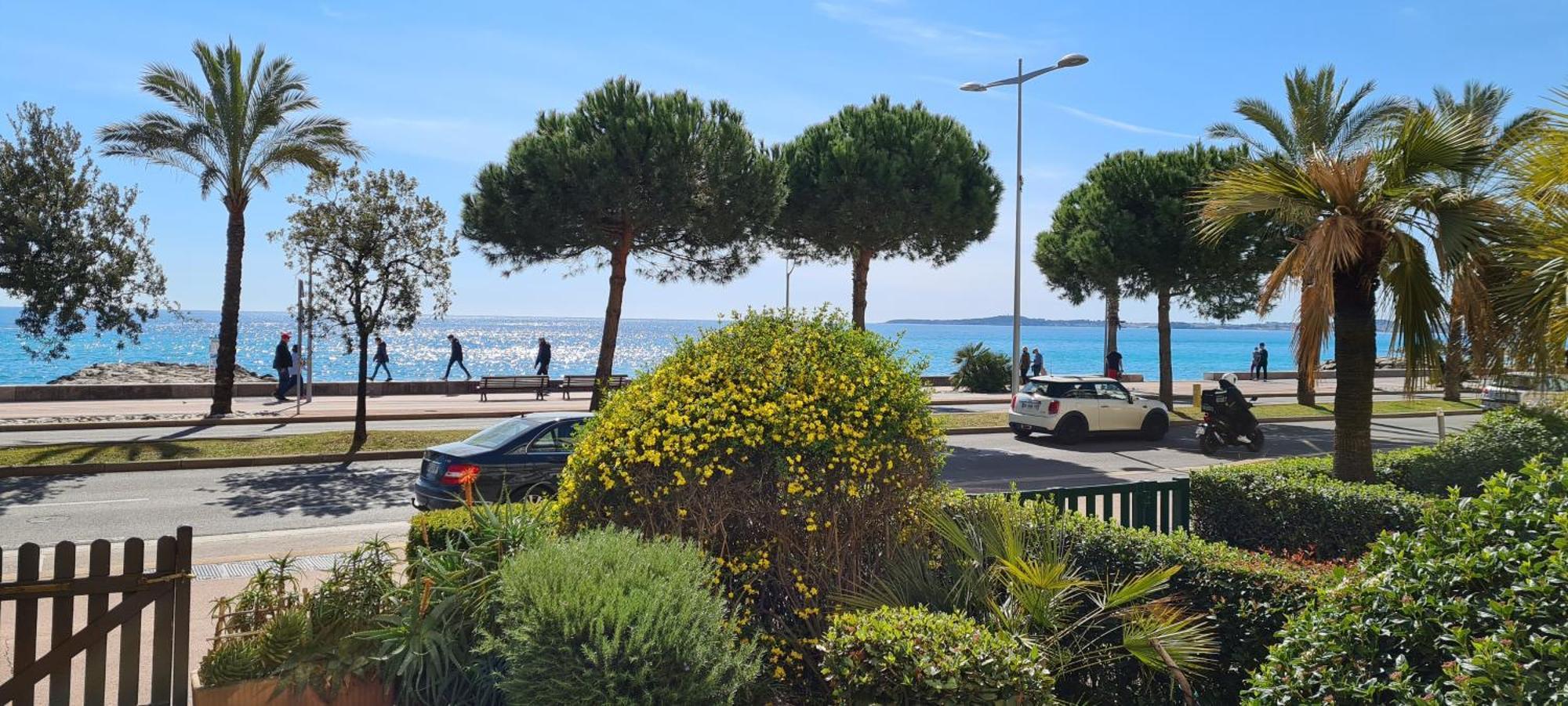 Studio De La Plage - Mer, Terrasse Et Garage Cagnes-sur-Mer Eksteriør billede